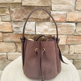 Laguna Mini Chocolate Top Handle Bag - The Pink Pineapple 850