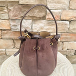 Laguna Mini Chocolate Top Handle Bag - The Pink Pineapple 850
