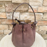 Laguna Mini Chocolate Top Handle Bag - The Pink Pineapple 850
