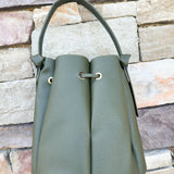 Laguna Olive Top Handle Bag - The Pink Pineapple 850