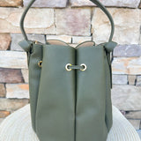 Laguna Olive Top Handle Bag - The Pink Pineapple 850