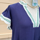 Lakeside Mini Dress - The Pink Pineapple 850