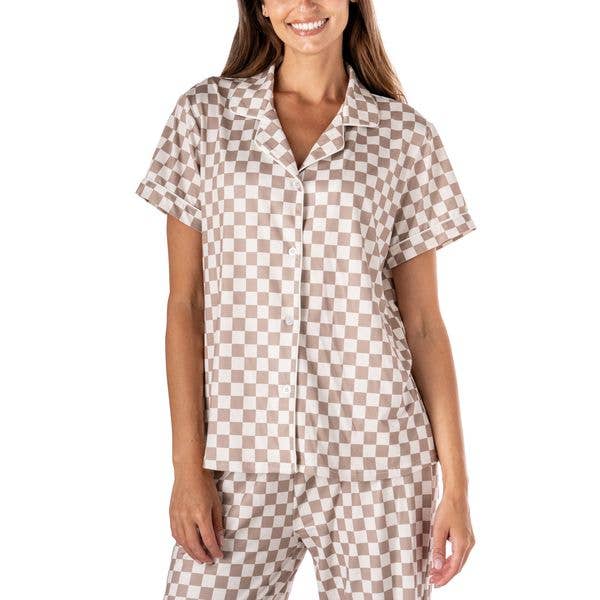 Late Checkout Lounge Top - The Pink Pineapple 850
