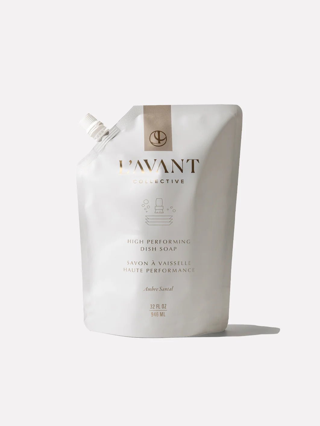 [L'AVANT] Ambre Santal Dish Soap Refill - The Pink Pineapple 850