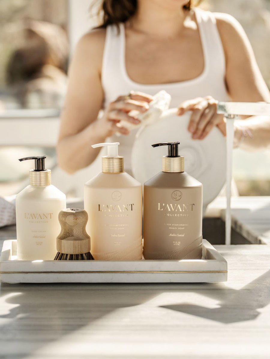 [L'AVANT] Ambre Santal Hand Lotion 10 oz - The Pink Pineapple 850