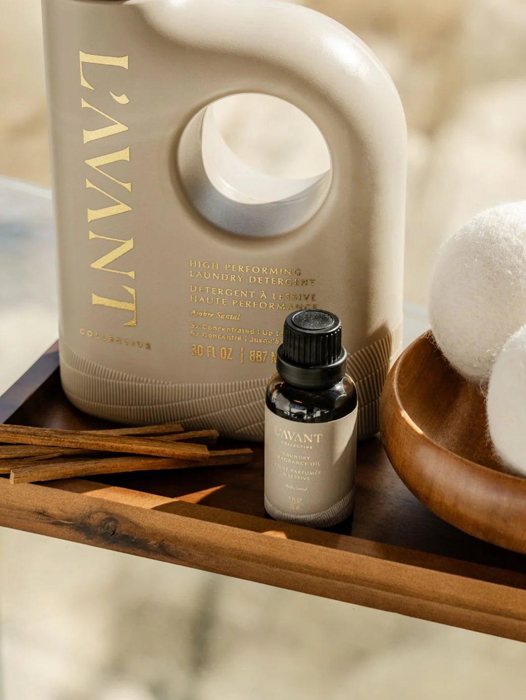 [L'AVANT] Ambre Santal Laundry Detergent - The Pink Pineapple 850