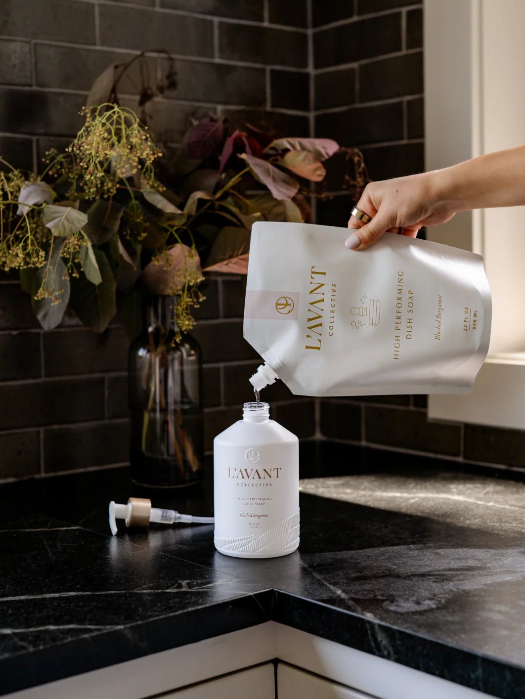 [L'AVANT] Blushed Bergamot Dish Soap Refill - The Pink Pineapple 850