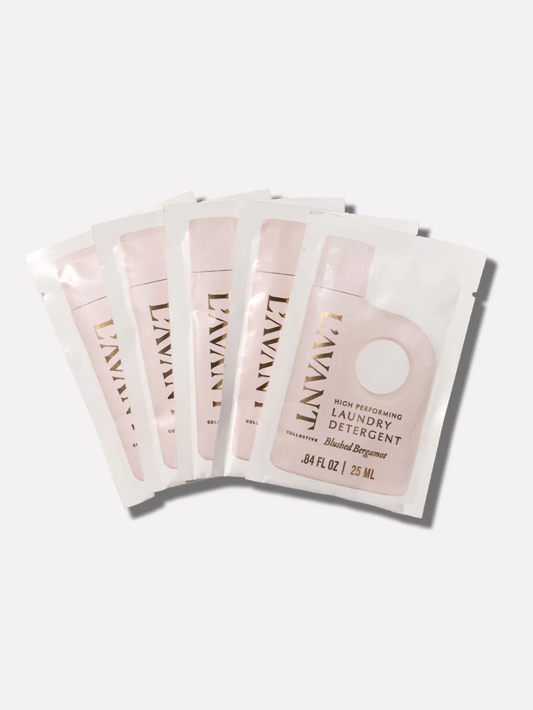 [L'AVANT] Blushed Bergamot Laundry Detergent Travel Pack (Set of 5) - The Pink Pineapple 850