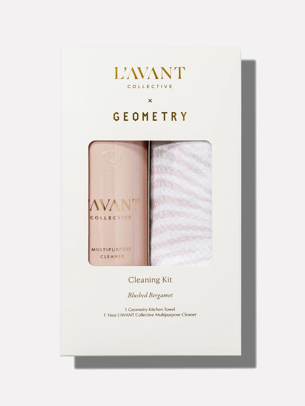 [L'AVANT] Blushed Bergamot L'AVANT x Geometry Cleaning Kit - The Pink Pineapple 850