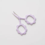 Lavender Scallop Handle Embroidery Scissors - The Pink Pineapple 850