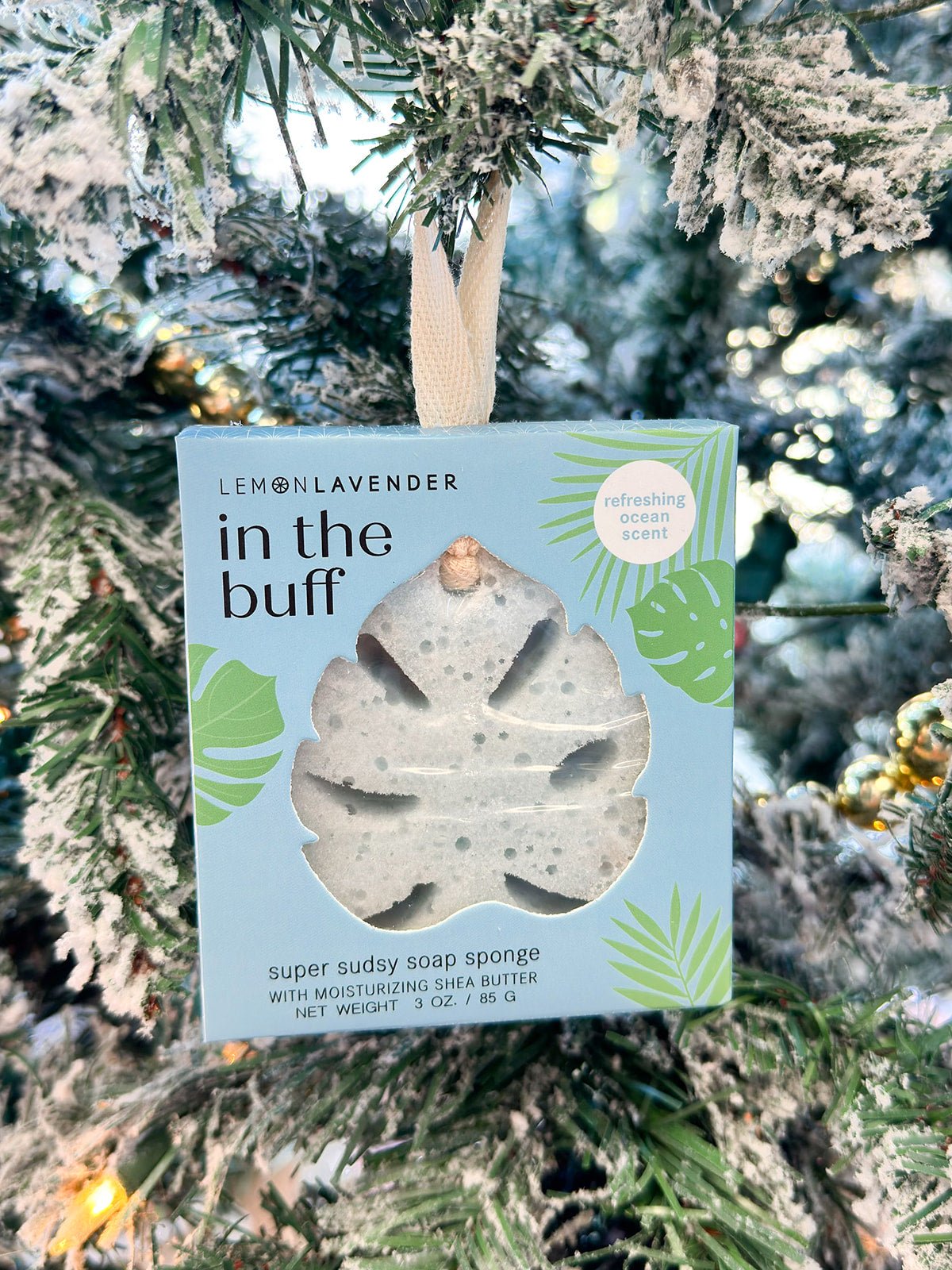 Leaf - Shaped Shea Butter Soap Sponge - The Pink Pineapple 850