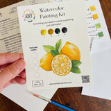 Lemons Watercolor Kit - The Pink Pineapple 850