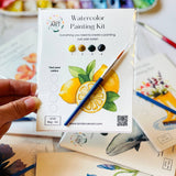Lemons Watercolor Kit - The Pink Pineapple 850