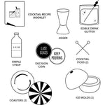 Let's Drink About It Cocktail Kit - The Pink Pineapple 850