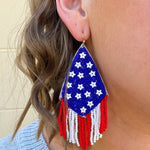 Liberty Fringe Drop Earrings - The Pink Pineapple 850