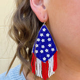 Liberty Fringe Drop Earrings - The Pink Pineapple 850