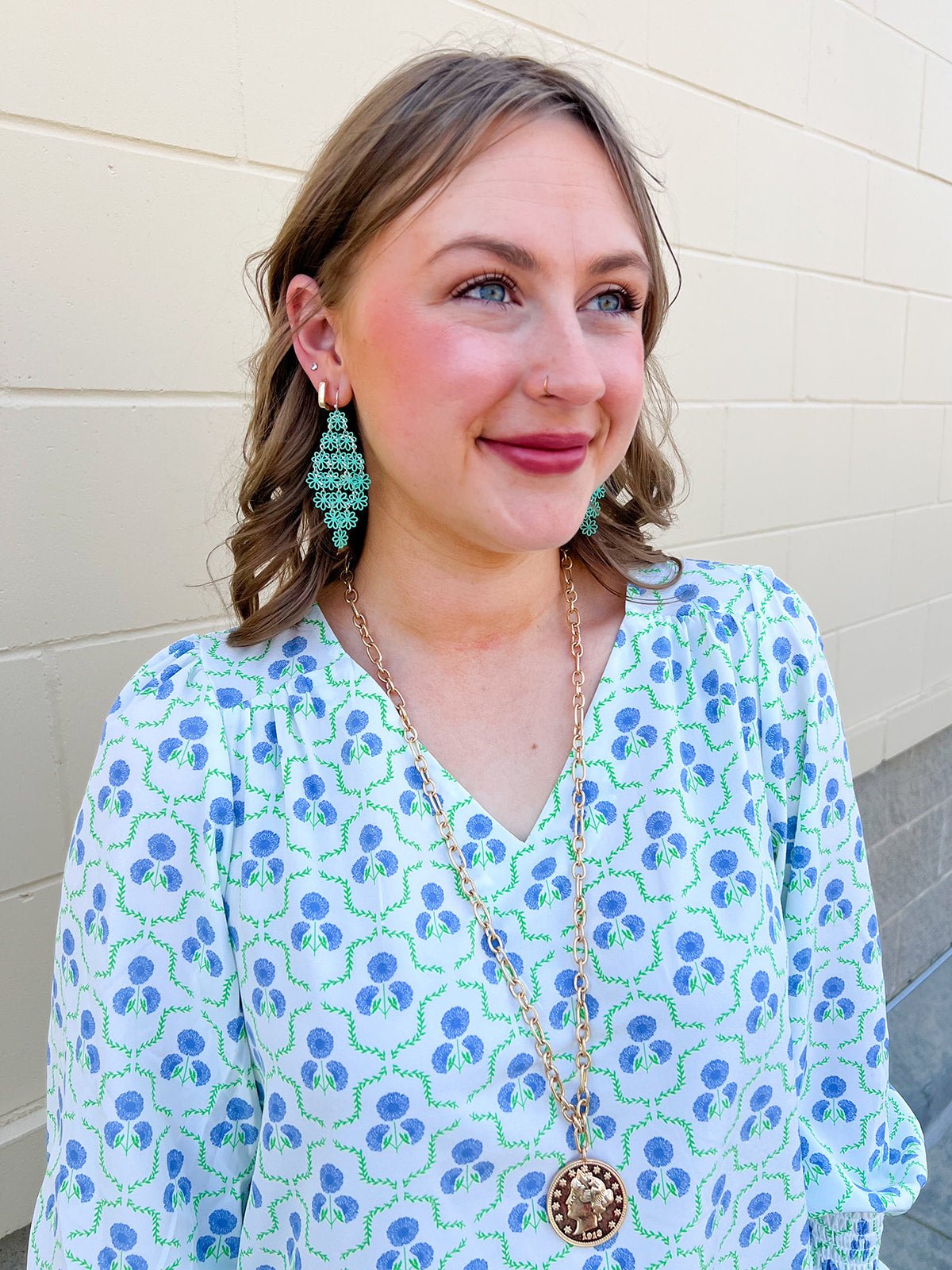 Liberty Head Coin Pendant Necklace - The Pink Pineapple 850