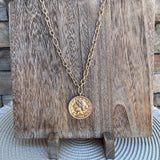 Liberty Head Coin Pendant Necklace - The Pink Pineapple 850