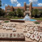 Limited Edition Tallahassee Florida FSU Gameday Mahjong Tiles- PREORDER - The Pink Pineapple 850