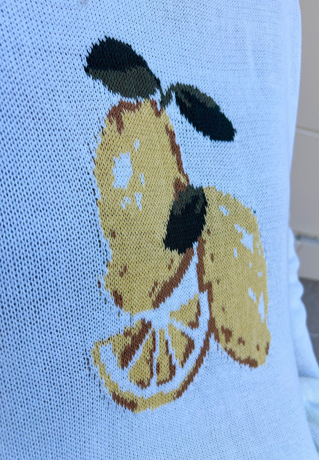 Limoncello Daydream Knit Sweater - The Pink Pineapple 850