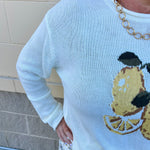 Limoncello Daydream Knit Sweater - The Pink Pineapple 850