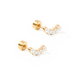 [Linny Co] Abigail Pearl Stud Earrings - The Pink Pineapple 850