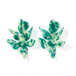 [LINNY CO] Flora Alpine Green Earrings - The Pink Pineapple 850