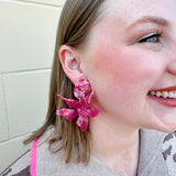 [LINNY CO] Flora Azalea Pink Earrings - The Pink Pineapple 850