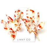 [LINNY CO] Flora Bevo Pearl Earrings - The Pink Pineapple 850