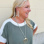 [LINNY CO] Flora Gold Confetti Earrings - The Pink Pineapple 850