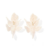 [LINNY CO] Flora White Shell Earrings - The Pink Pineapple 850