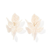 [LINNY CO] Flora White Shell Earrings - The Pink Pineapple 850