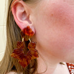 [LINNY CO] Michelle Caramel Earrings - The Pink Pineapple 850