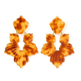 [LINNY CO] Michelle Caramel Earrings - The Pink Pineapple 850