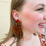 [LINNY CO] Michelle Caramel Earrings - The Pink Pineapple 850