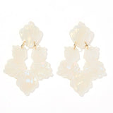 [LINNY CO] Michelle Iridescent Earrings - The Pink Pineapple 850