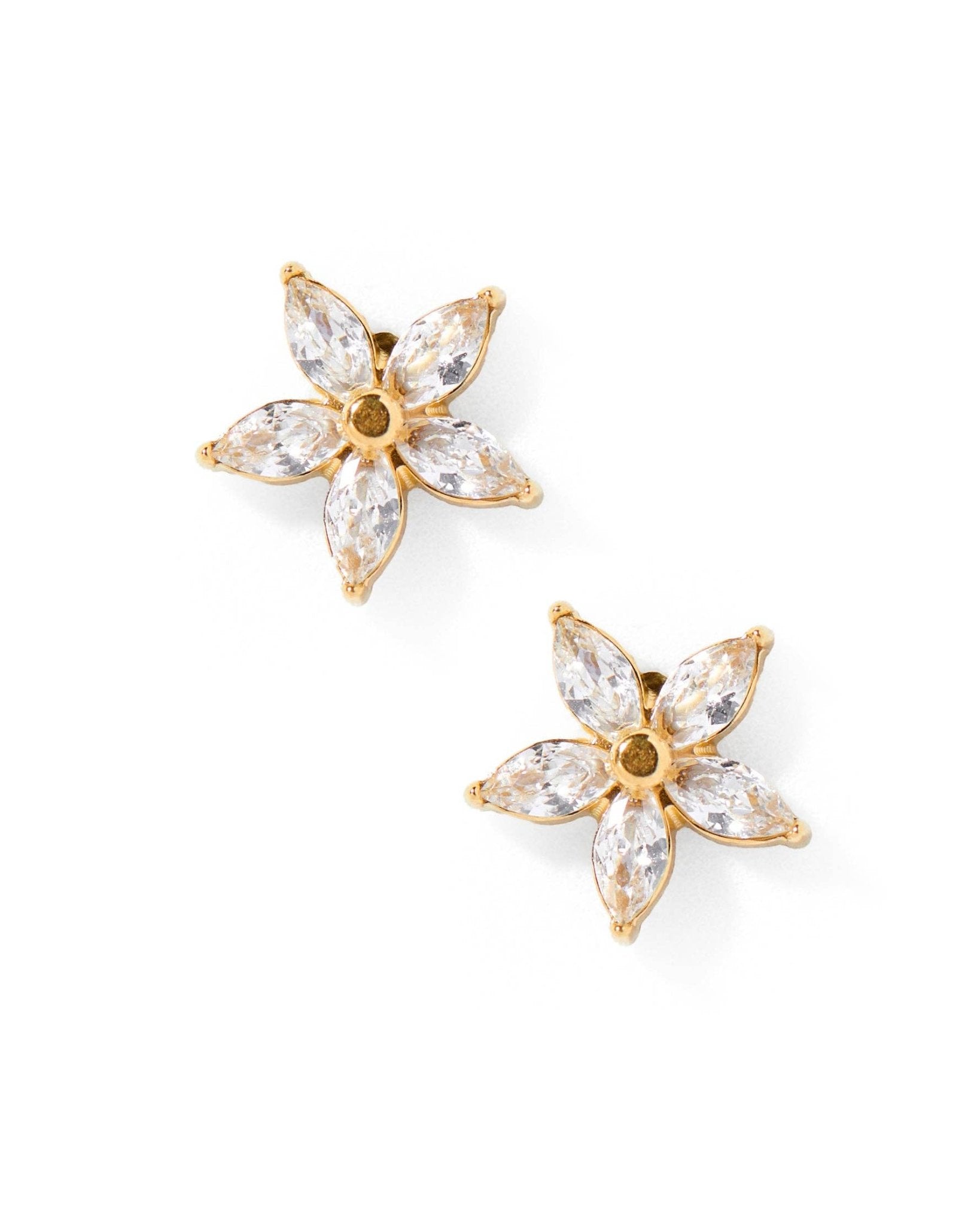 [Linny Co] Screwback Stud Earrings - Lily - The Pink Pineapple 850
