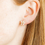 [Linny Co] Screwback Stud Earrings - Lily - The Pink Pineapple 850