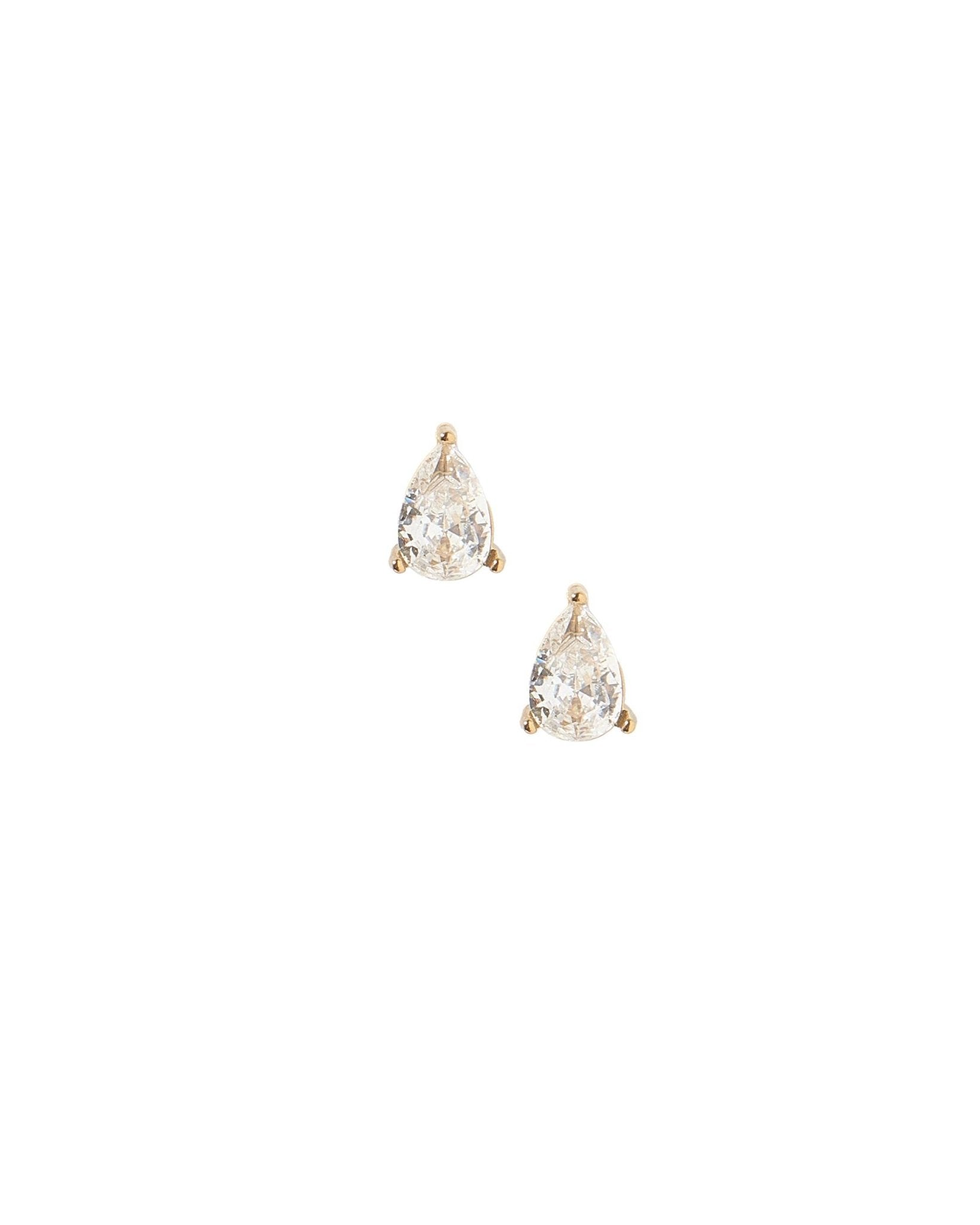 [Linny Co] Screwback Stud Earrings - Paige Pear - The Pink Pineapple 850