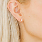 [Linny Co] Screwback Stud Earrings - Paige Pear - The Pink Pineapple 850