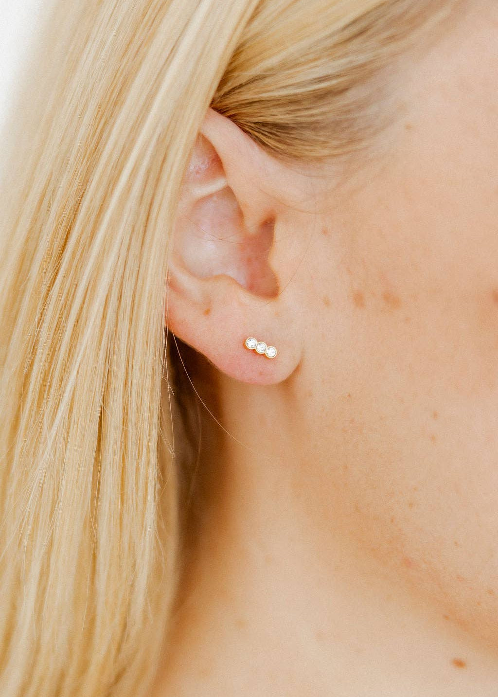 [Linny Co] Screwback Stud Earrings - Poppy - The Pink Pineapple 850