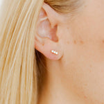 [Linny Co] Screwback Stud Earrings - Poppy - The Pink Pineapple 850