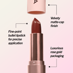 Lip Goddess Lipstick (007, Beautiful) - The Pink Pineapple 850