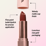 Lip Goddess Lipstick (007, Beautiful) - The Pink Pineapple 850