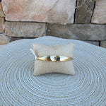 [Lisi Lerch] Brooke Pearl Gold Bangle - The Pink Pineapple 850
