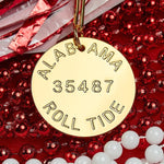 [Lisi Lerch] College Tag Charm Necklace – Alabama - The Pink Pineapple 850