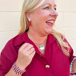 [Lisi Lerch] College Tag Charm Necklace – Alabama - The Pink Pineapple 850