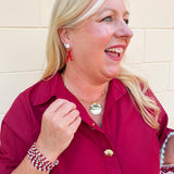 [Lisi Lerch] College Tag Charm Necklace – Alabama - The Pink Pineapple 850