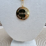 [Lisi Lerch] College Tag Charm Necklace – Auburn - The Pink Pineapple 850