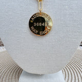 [Lisi Lerch] College Tag Charm Necklace – Auburn - The Pink Pineapple 850